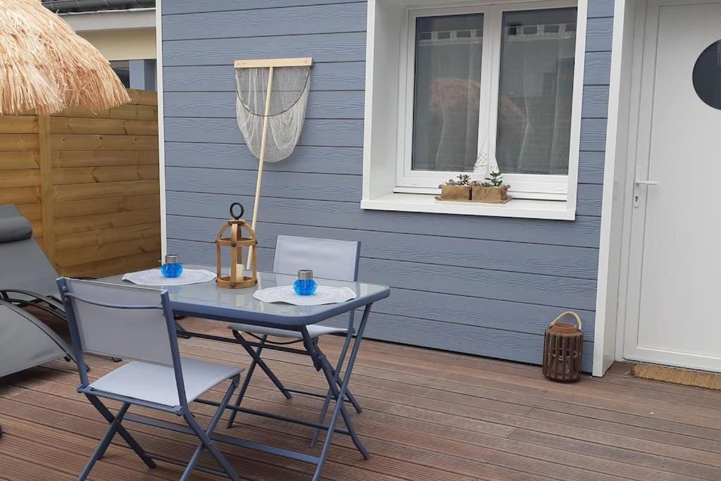 "La Mer Boheme", Patio, Parking Prive, 8 Mn Plage 르 포르텔 외부 사진
