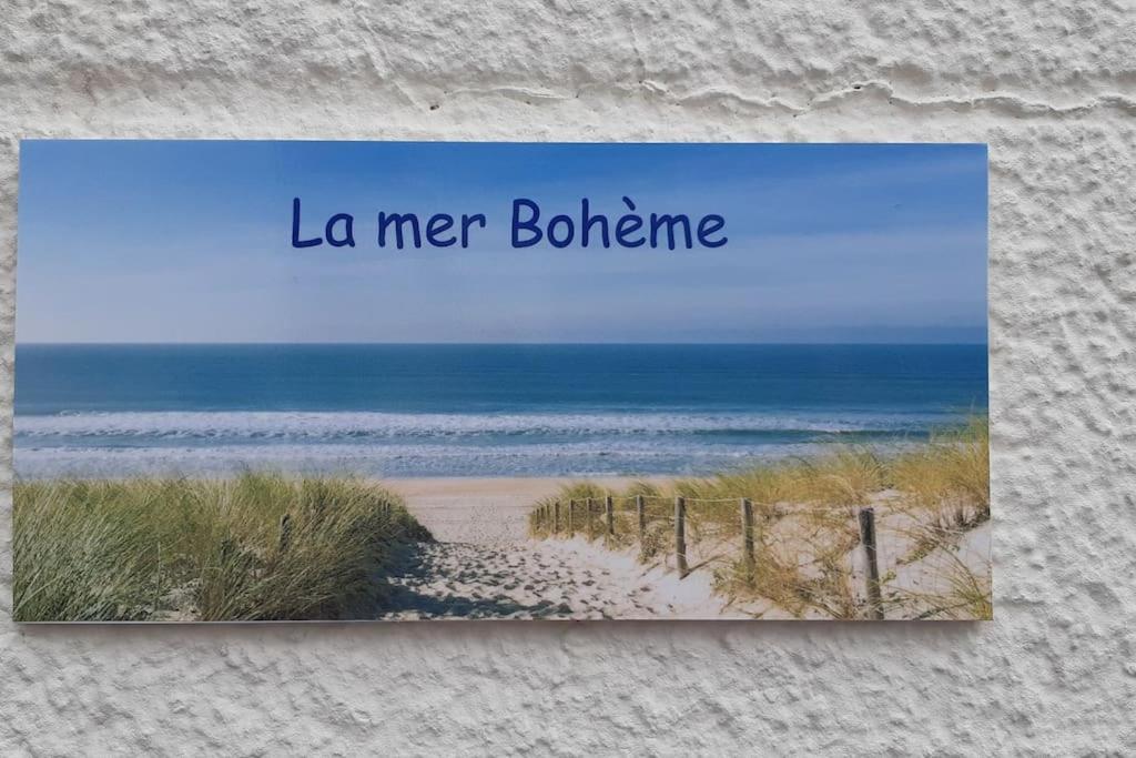 "La Mer Boheme", Patio, Parking Prive, 8 Mn Plage 르 포르텔 외부 사진